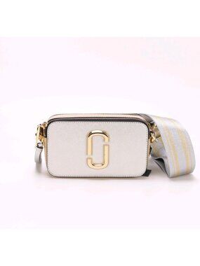 Marc Jacobs Women's Snapshot Camera Bag Silver OS